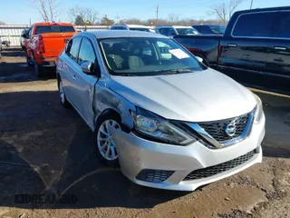 2017 Nissan Sentra SV with VIN 3N1AB7AP6HY249538, listed as a IAAI auction lot 41333456 with 84,359 mi miles and . Bid and sale history available at carsss.com. Image 1.