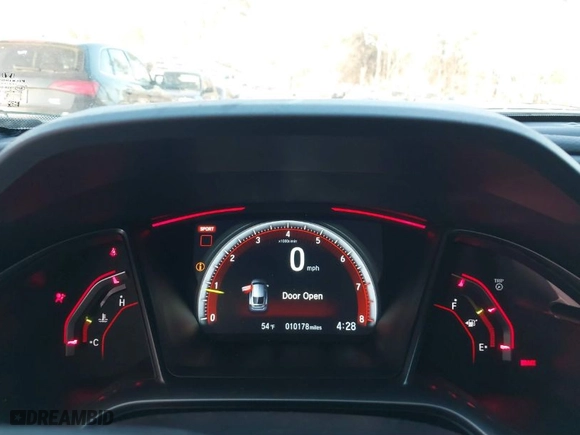 2018 Honda Civic Type R Touring with VIN SHHFK8G78JU202981, listed as a IAAI auction lot 41172035 with 10,178 mi miles. Bid and sale history available at carsss.com. Image 7.