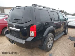 2010 Nissan Pathfinder SE with VIN 5N1AR1NB7AC622374, listed as a IAAI auction lot 41540737 with 1 mi miles. Bid and sale history available at carsss.com. Image 4.