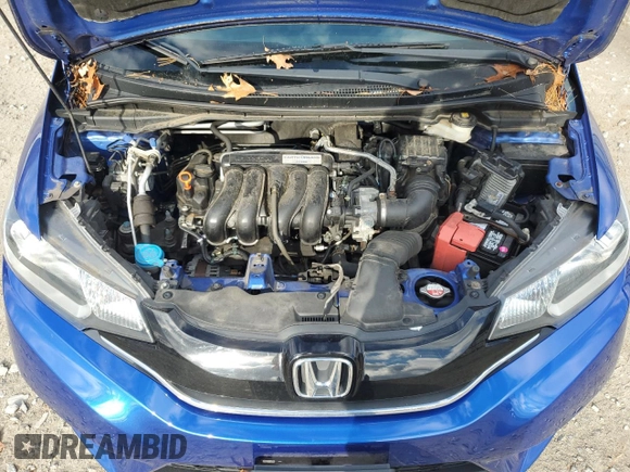 2017 Honda Fit EX-L with VIN 3HGGK5H80HM704757, listed as a Copart auction lot 80079734 with 53,397 mi miles and Salvage Title. Bid and sale history available at DreamBid. Image 11.