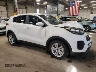 2019 Kia Sportage LX with VIN KNDPM3AC2K7568662, listed as a Copart auction lot 48356255 with 26,217 mi miles and Salvage Title. Bid and sale history available at carsss.com. Image 4.