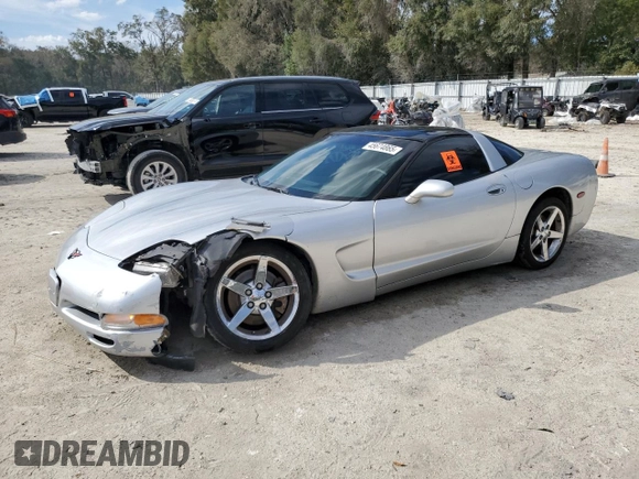 2001 Chevrolet Corvette with VIN 1G1YY22GX15134738, listed as a Copart auction lot 45674865 with 178,942 mi miles and Salvage Title. Bid and sale history available at carsss.com. Image 1.