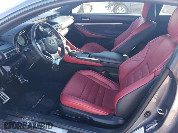 2019 Lexus RC 300 with VIN JTHHA5BC7K5009450, listed as a Copart auction lot 42174355 with 41,388 mi miles and Salvage title. Bid and sale history available at DreamBid. Image 7.
