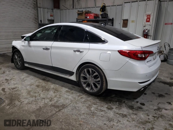 2015 Hyundai Sonata Limited z VIN 5NPE34ABXFH256114, wystawiony jako Copart lot #41860195 z przebiegiem 183 984 mil mil oraz Szkoda całkowita • Salvage title. Historia ofert i sprzedaży dostępna na DreamBid. Obrazek 2.