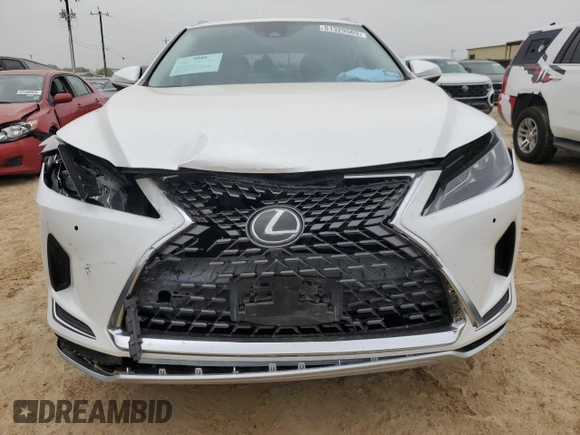 2021 Lexus RX with VIN JTJHZKEA2M2020568, listed as a Copart auction lot 51329565 with 51,961 mi miles and Salvage Title. Bid and sale history available at carsss.com. Image 5.