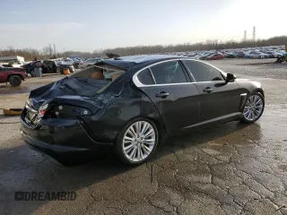 2012 Jaguar XF Portfolio with VIN SAJWA0HBXCLS24703, listed as a Copart auction lot 43380585 with 0 mi miles and Salvage Title. Bid and sale history available at carsss.com. Image 3.