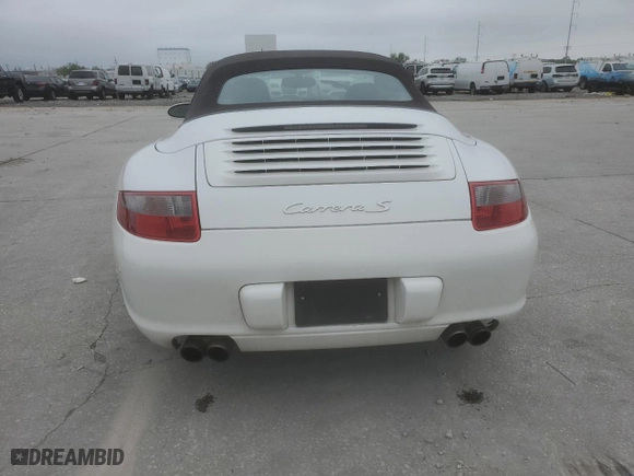 2005 Porsche 911 Carrera S with VIN WP0CB29965S765715, listed as a Copart auction lot 50756345 with 28,847 mi miles and Salvage Title. Bid and sale history available at carsss.com. Image 6.