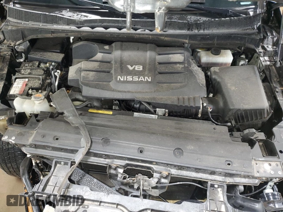 2018 Nissan Titan S with VIN 1N6AA1E54JN545065, listed as a Copart auction lot 50881645 with 28,892 mi miles and Salvage title. Bid and sale history available at DreamBid. Image 11.