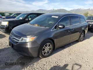 2012 Honda Odyssey EX z VIN 5FNRL5H43CB123574, wystawiony jako Copart lot #56584565 z przebiegiem 168 513 mil mil oraz Czysty tytuł • Clean title. Historia ofert i sprzedaży dostępna na DreamBid. Obrazek 1.