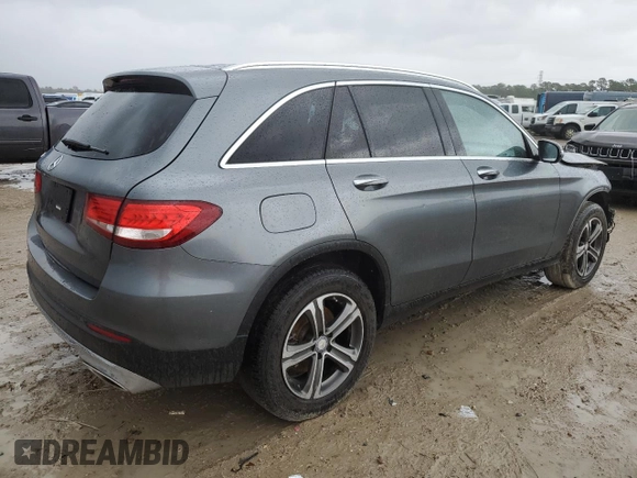 2017 Mercedes-Benz GLC with VIN WDC0G4JB0HF127367, listed as a Copart auction lot 45136525 with 84,958 mi miles and Salvage Title. Bid and sale history available at carsss.com. Image 3.