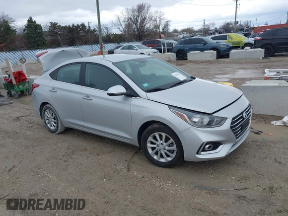 2022 Hyundai Accent SE with VIN 3KPC24A62NE173633, listed as a IAAI auction lot 39031071 with 49,089 mi miles and . Bid and sale history available at carsss.com. Image 1.