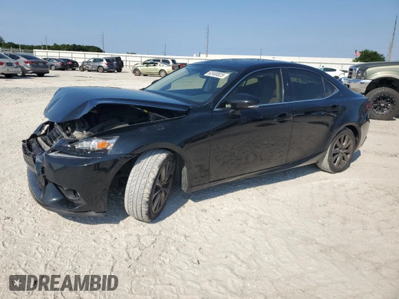 2015 Lexus IS 250 with VIN JTHBF1D27F5080738, listed as a Copart auction lot 62400825 with 71,896 mi miles and Salvage title. Bid and sale history available at DreamBid. Image 1.
