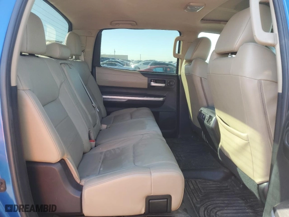 2017 Toyota Tundra 4WD Limited with VIN 5TFHW5F12HX603467, listed as a Copart auction lot 46814285 with 191,785 mi miles and Salvage Title. Bid and sale history available at carsss.com. Image 10.
