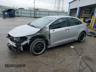 2021 Toyota Corolla SE with VIN 5YFS4MCE6MP089080, listed as a Copart auction lot 51284825 with 89,413 mi miles and Salvage Title. Bid and sale history available at carsss.com. Image 1.