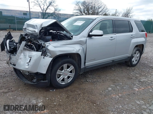 2014 GMC Terrain SLE with VIN 2GKFLVEK0E6169446, listed as a IAAI auction lot 41893227 with 63,200 mi miles and . Bid and sale history available at DreamBid. Image 2.