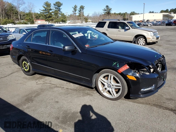 2013 Mercedes-Benz E 350 Luxury with VIN WDDHF8JB3DA700794, listed as a Copart auction lot 49775705 with 166,891 mi miles and Salvage Title. Bid and sale history available at DreamBid. Image 4.