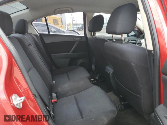 2011 Mazda 3 i Touring with VIN JM1BL1VG8B1477462, listed as a Copart auction lot 53268995 with 118,510 mi miles and Salvage Title. Bid and sale history available at DreamBid. Image 10.