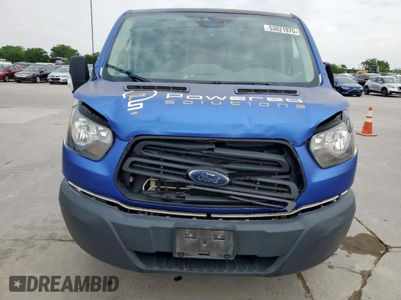 2018 Ford Transit with VIN 1FTYR2YG3JKA71639, listed as a Copart auction lot 53021975 with Not Provided miles and Salvage Title. Bid and sale history available at DreamBid. Image 5.
