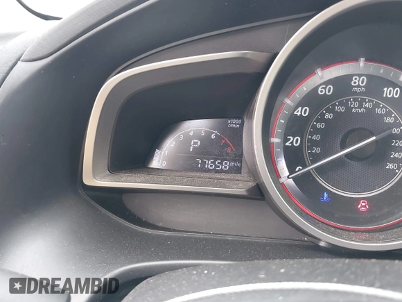 2016 Mazda Mazda3 i Sport with VIN 3MZBM1T72GM314216, listed as a IAAI auction lot 41712618 with 77,658 mi miles. Bid and sale history available at carsss.com. Image 15.