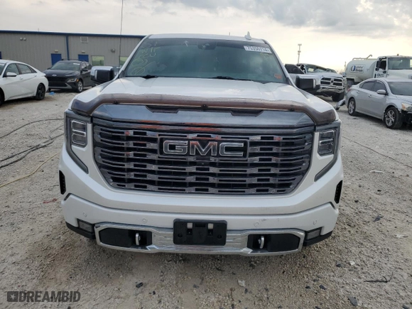 2023 GMC Sierra 1500 Denali Ultimate with VIN 1GTUUHEL8PZ158597, listed as a Copart auction lot 75350714 with 63,803 mi miles and Non Repairable. Bid and sale history available at carsss.com. Image 5.