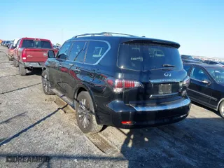 2015 Infiniti QX80 with VIN JN8AZ2NE4F9084990, listed as a IAAI auction lot 41410274 with 156,367 mi miles. Bid and sale history available at carsss.com. Image 3.