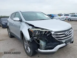 2017 Hyundai Santa Fe 2.4L z VIN 5XYZT3LB6HG419053, wystawiony jako IAAI lot #41925785 z przebiegiem 163 444 mil mil oraz . Historia ofert i sprzedaży dostępna na DreamBid. Obrazek 1.