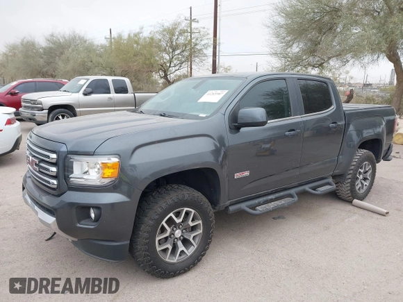 2016 GMC Canyon 4WD SLE with VIN 1GTG6CE3XG1224575, listed as a IAAI auction lot 41265987 with 118,345 mi miles. Bid and sale history available at carsss.com. Image 17.