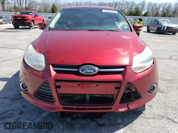 2014 Ford Focus SE with VIN 1FADP3F26EL420302, listed as a Copart auction lot 52653545 with 187,942 mi miles and Salvage Title. Bid and sale history available at DreamBid. Image 5.