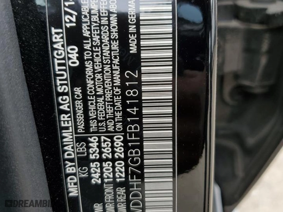 2015 Mercedes-Benz E-Class E 63 AMG S-Model with VIN WDDHF7GB1FB141812, listed as a Copart auction lot 42971175 with 74,896 mi miles and Salvage Title. Bid and sale history available at carsss.com. Image 12.
