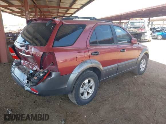 2007 Kia Sorento LX z VIN KNDJD736775666738, wystawiony jako IAAI lot #42371168 z przebiegiem 161 799 mil mil oraz . Historia ofert i sprzedaży dostępna na DreamBid. Obrazek 4.
