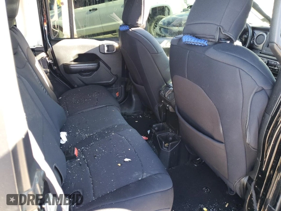 2021 Jeep Wrangler Unlimited Sport S with VIN 1C4HJXDN8MW544814, listed as a Copart auction lot 89372105 with Not Provided miles and Salvage Title. Bid and sale history available at carsss.com. Image 10.