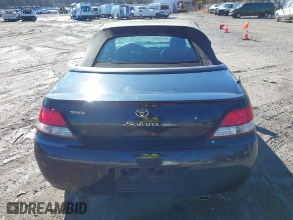 2001 Toyota Solara SE with VIN 2T1FF28PX1C524849, listed as a IAAI auction lot 41607318 with 167,524 mi miles and . Bid and sale history available at carsss.com. Image 16.