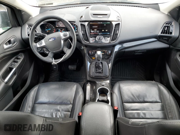 2015 Ford Escape Titanium with VIN 1FMCU9J97FUC41344, listed as a Copart auction lot 47226155 with 157,728 mi miles and Salvage Title. Bid and sale history available at carsss.com. Image 8.