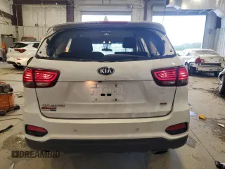 2019 Kia Sorento LX z VIN 5XYPGDA38KG437641, wystawiony jako Copart lot #57094315 z przebiegiem 48 936 mil mil oraz Szkoda całkowita • Salvage title. Historia ofert i sprzedaży dostępna na DreamBid. Obrazek 6.