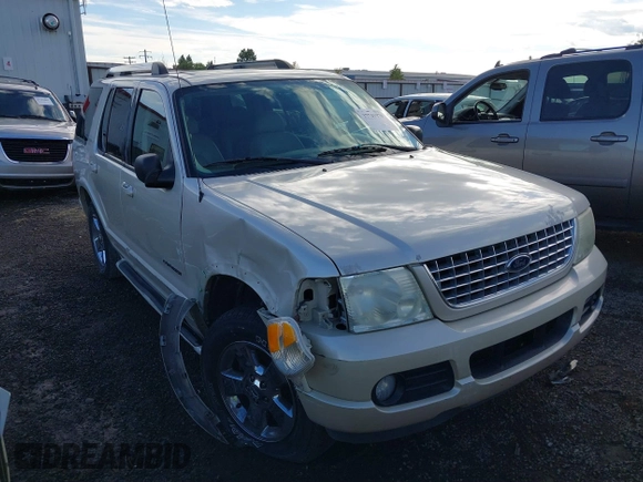 2005 Ford Explorer z VIN 1FMZU65K65ZA04433, wystawiony jako IAAI lot #38826884 z przebiegiem 157 221 mil mil oraz . Historia ofert i sprzedaży dostępna na DreamBid. Obrazek 1.