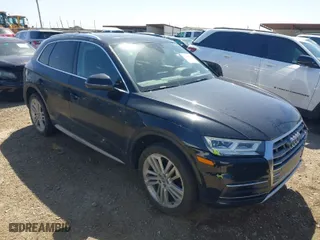 2018 Audi Q5 Premium Plus with VIN WA1BNAFY2J2080270, listed as a IAAI auction lot 41718523 with 115,643 mi miles. Bid and sale history available at carsss.com. Image 1.