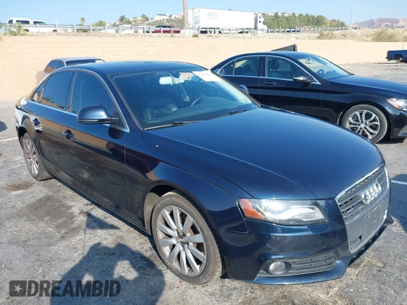 2009 Audi A4 Premium Plus с VIN WAUSF78K09N018968, выставлен на аукционе IAAI как лот 41479808 с пробегом 128 578 миль миль и . История ставок и продаж доступна на DreamBid. Изображение 1.