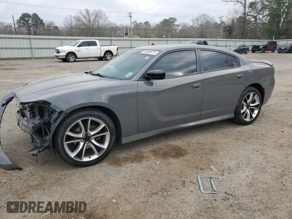 2018 Dodge Charger SXT Plus with VIN 2C3CDXHG0JH134729, listed as a Copart auction lot 48960975 with 81,950 mi miles and Salvage Title. Bid and sale history available at DreamBid. Image 1.