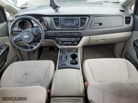 2018 Kia Sedona L with VIN KNDMA5C16J6410736, listed as a Copart auction lot 47415625 with 119,684 mi miles and Salvage Title. Bid and sale history available at carsss.com. Image 8.