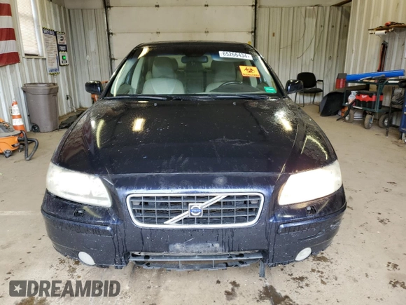 2006 Volvo S60 2.5L Turbo with VIN YV1RH592062545494, listed as a Copart auction lot 65266434 with 174,455 mi miles and Clean Title. Bid and sale history available at carsss.com. Image 5.