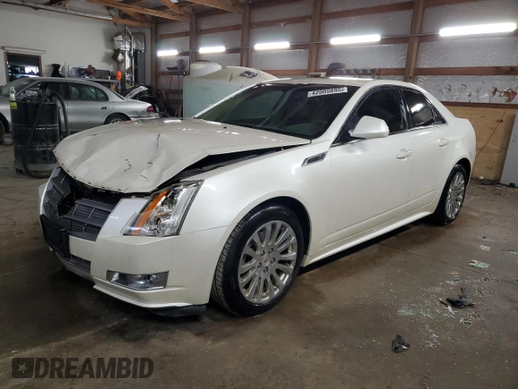 2011 Cadillac CTS Premium with VIN 1G6DS5ED9B0144348, listed as a Copart auction lot 42005895 with 166,525 mi miles and Salvage Title. Bid and sale history available at carsss.com. Image 1.