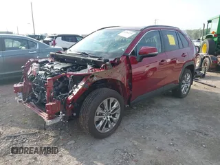 2021 Toyota RAV4 XLE Premium with VIN 2T3A1RFV6MW151550, listed as a IAAI auction lot 42764775 with 41,377 mi miles and . Bid and sale history available at DreamBid. Image 23.