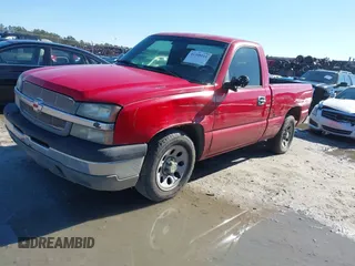 2004 Chevrolet Silverado 1500 Work Truck with VIN 1GCEC14X34Z152656, listed as a IAAI auction lot 41308111 with 1 mi miles. Bid and sale history available at carsss.com. Image 2.