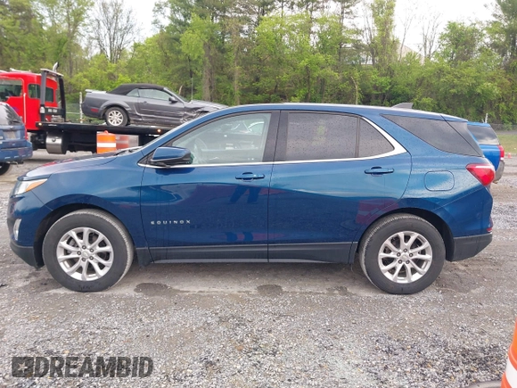 2020 Chevrolet Equinox LT with VIN 3GNAXUEV0LL264829, listed as a IAAI auction lot 42122941 with 95,395 mi miles and . Bid and sale history available at DreamBid. Image 14.