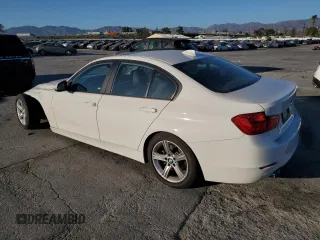 2015 BMW 3 Series 328i with VIN WBA3C1C51FK122717, listed as a Copart auction lot 46701455 with 57,826 mi miles and Salvage Title. Bid and sale history available at carsss.com. Image 2.