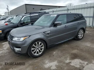 2015 Land Rover Range Rover Sport HSE with VIN SALWR2VF0FA613370, listed as a Copart auction lot 53988045 with 110,054 mi miles and Clean title. Bid and sale history available at DreamBid. Image 1.