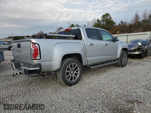 2017 GMC Canyon 4WD Denali with VIN 1GTG6EEN3H1296989, listed as a Copart auction lot 84950374 with 120,356 mi miles and Salvage Title. Bid and sale history available at carsss.com. Image 3.