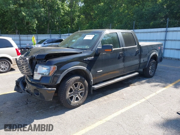 2011 Ford F-150 XLT with VIN 1FTFW1ET1BFC15033, listed as a IAAI auction lot 42585228 with 154,575 mi miles and . Bid and sale history available at DreamBid. Image 2.