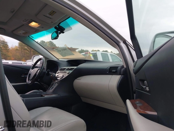 2012 Lexus RX 450h with VIN JTJBC1BA3C2429389, listed as a IAAI auction lot 38051323 with 86,192 mi miles and . Bid and sale history available at DreamBid. Image 5.