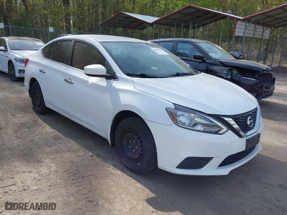2017 Nissan Sentra S with VIN 3N1AB7AP0HY222691, listed as a IAAI auction lot 42068856 with 242,678 mi miles. Bid and sale history available at carsss.com. Image 1.